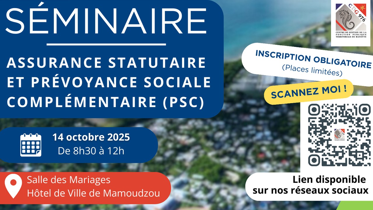 Séminaire Assurance Statutaire et Protection Sociale Complémentaire