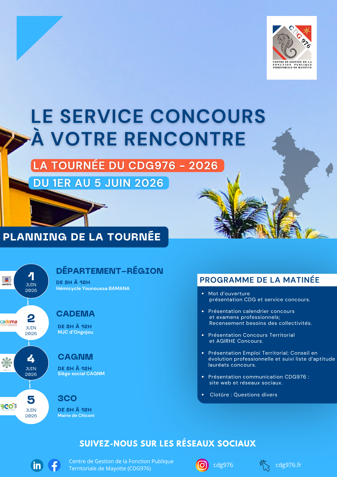 Tournée du CDG - 2026